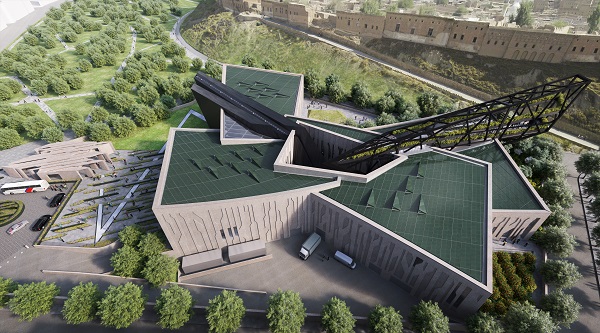 Het Kurdistan Museum wordt opgedeeld in vier volumes.